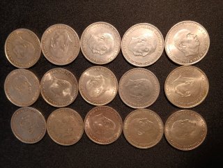 Lote 100 Pesetas Plata 1966