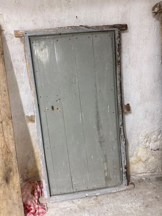 Puerta de madera antigua