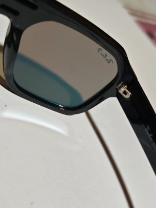 Gafas de Sol Polarizadas Cuadradas Azul y Negro