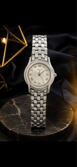 Orologio Gucci 5500L Argento Donna