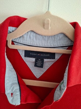Polo Tommy Hilfiger Rojo Talla M