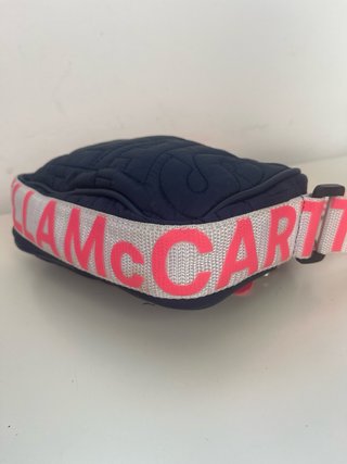 Borsa Stella McCartney trapuntata blu e rosa