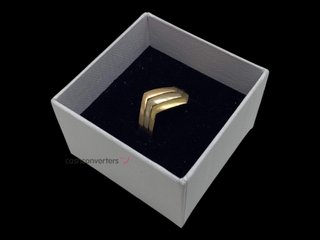 anillo oro 18k