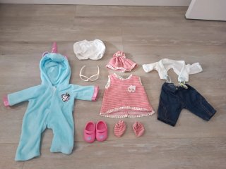 Ropa de juguete para bebes