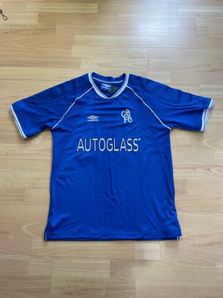 Camiseta Chelsea FC Umbro Talla XL Zola Retro