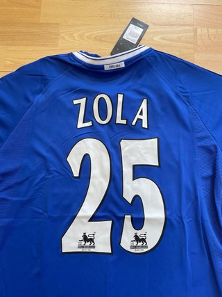 Camiseta Chelsea FC Umbro Talla XL Zola Retro