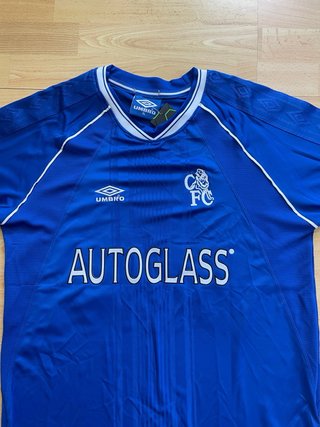 Camiseta Chelsea FC Umbro Talla XL Zola Retro
