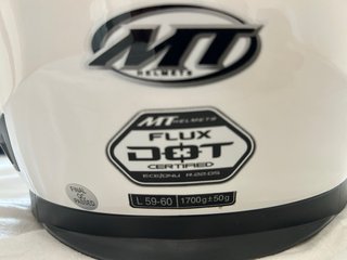 Casco Integral MT Articulado Blanco