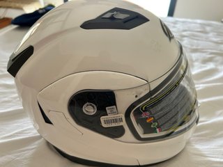 Casco Integral MT Articulado Blanco