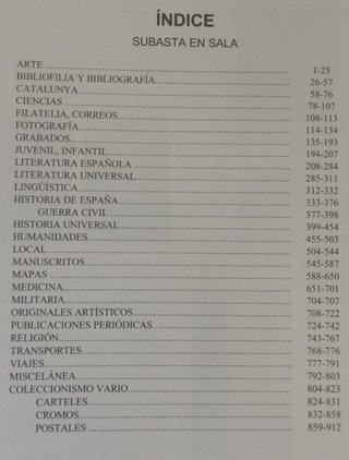 REVISTA SUBASTA LIBROS ANTIGUOS, MAPAS, GRABADOS,