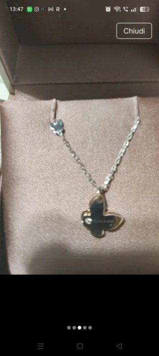 Collana 9 carati salvini