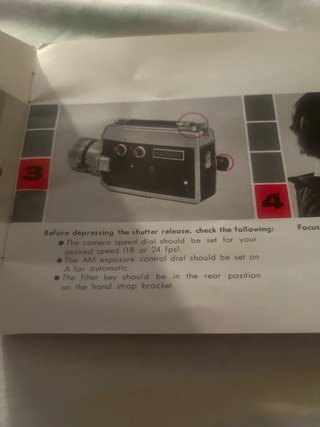 Camara Elmo super 104/ año 1972
