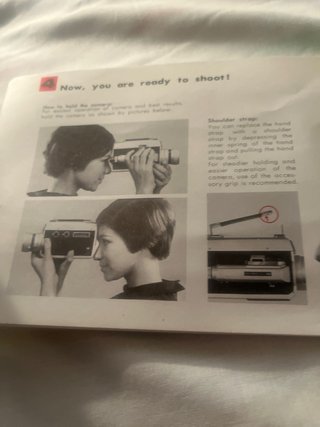 Camara Elmo super 104/ año 1972