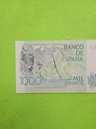 Billete de 1000 pesetas de 1979 usado