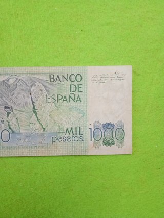 Billete de 1000 pesetas de 1979 usado