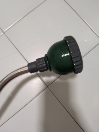 Adaptador manguera forma de lluvia.