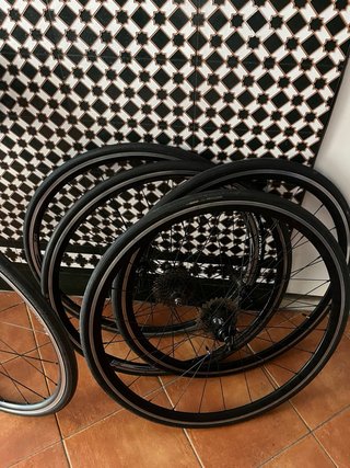 Bicicleta de carretera de carbono