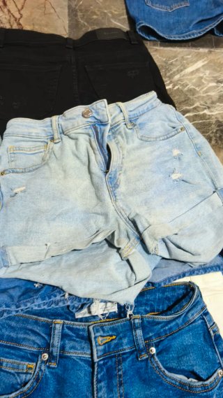 Pantalones cortos vaqueros