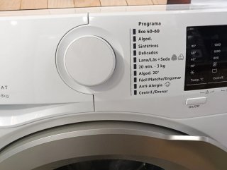 Lavadora AEG 8kg 1200rpm A+++
