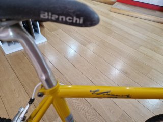 Bicicleta Bianchi Vintage Carretera Gravel.