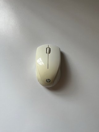 Teclado y ratón inalámbrico HP blanco