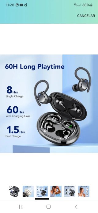 Auriculares inalambricos Bluetooth