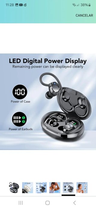 Auriculares inalambricos Bluetooth