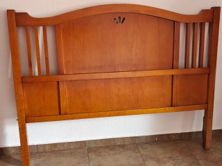Dormitorio matrimonio madera maciza