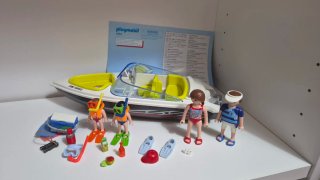 Playmobil 4862 Lancha Familiar con Accesorios