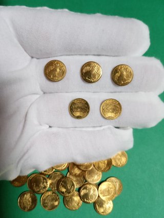 25 Monedas réplica Dólar Liberty Nuevas