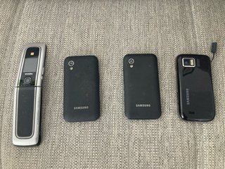 Móviles Antiguos LG, Nokia, Samsung, Siemens