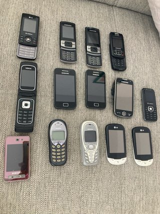 Móviles Antiguos LG, Nokia, Samsung, Siemens