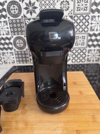 Cafetera CREATE negra