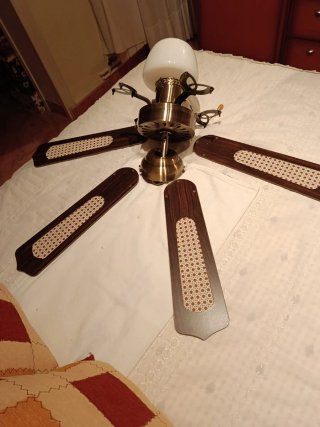 Ventilador de techo con lámpara