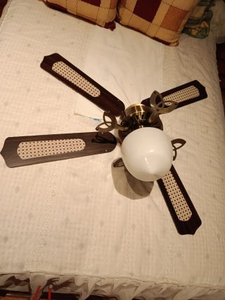 Ventilador de techo con lámpara