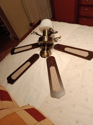 Ventilador de techo con lámpara