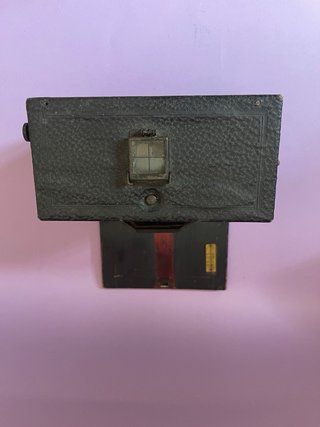 Cuerpo de cámara de fuelle antigua
