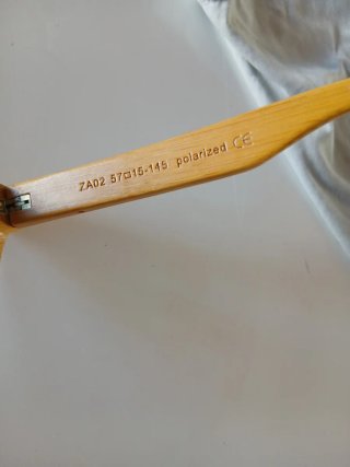 Gafas de sol madera