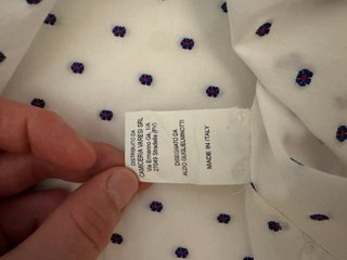 Camicia uomo cotone Guglielminotti S