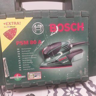 Lijadora Bosch PSM 80 A con caja