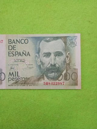 Billete 1000 pesetas España 1979