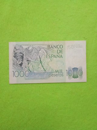 Billete 1000 pesetas España 1979