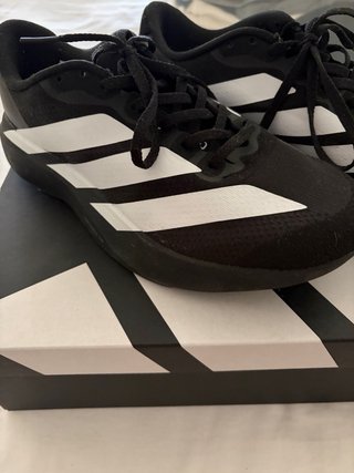 Zapatillas Adidas Adizero evo sl Negras y Blancas