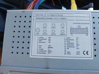 Pantalla 1DIN Carplay MP5 TFT 7