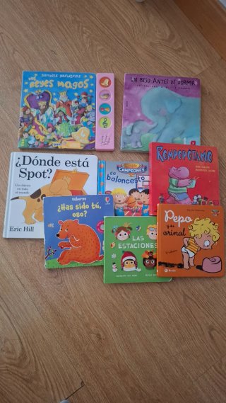 Estantería infantil madera y metal
