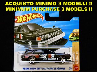 Hot Wheels Nissan Maxima Drift Car