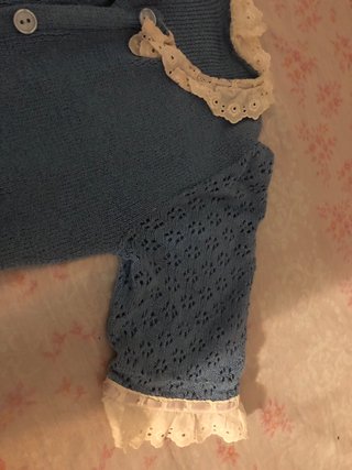Vestido azul vintage talla S