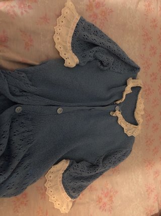 Vestido azul vintage talla S
