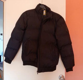 Anorak negro acolchado