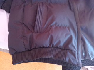 Anorak negro acolchado
